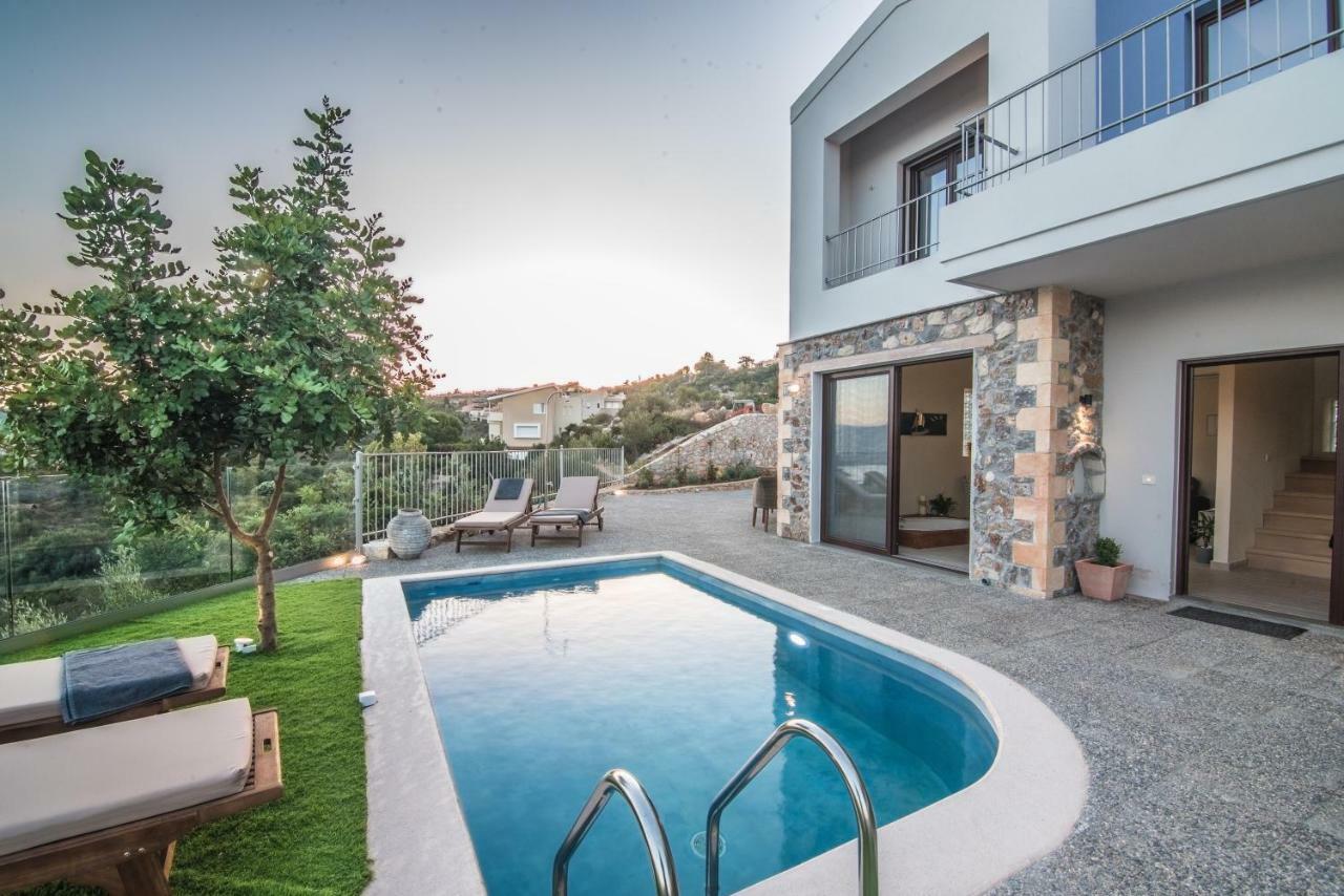 Korakiaí Istros Villas - With Pools, Bbq & Heated Spa Whirlpools, By Thinkvilla מראה חיצוני תמונה